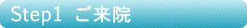 診療の流れ・ご来店